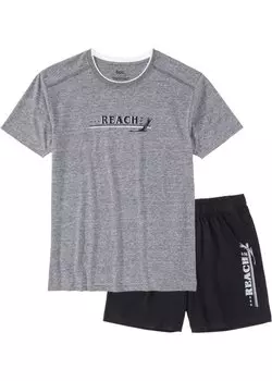 Пижама Bpc Bonprix Collection, серый