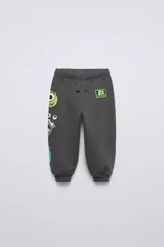 Корпорация монстров. кроссовки disney pixar ZARA, темный антрацит