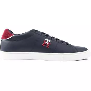 Корпоративные кожаные кроссовки Core Tommy Hilfiger, синий