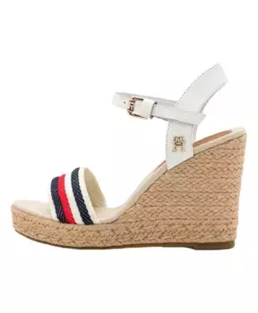 Корпоративные туфли на танкетке. Tommy Hilfiger, бежевый