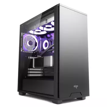 Корпус Aigo F70, Mid Tower, черный