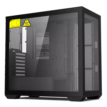 Корпус Aigo Moonlight Treasure box Mirror, Mid Tower, черный