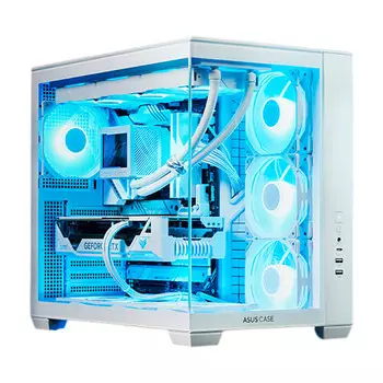 Корпус Asus Neptune, Mid-Tower, ATX, Type-C, белый