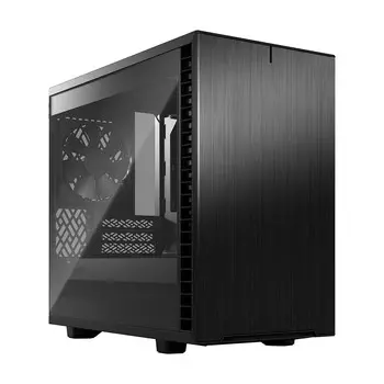 Корпус Fractal Design Define 7 Nano, Mini-Tower, чёрный, светлое стекло