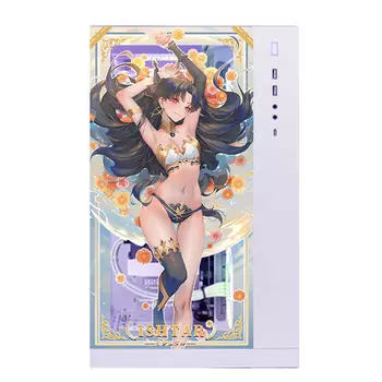 Корпус Lian Li Bauhaus O11D Custom Ishtar, Full Tower, белый/рисунок