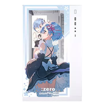 Корпус Lian Li Bauhaus O11D Custom Rem, Full Tower, белый/рисунок