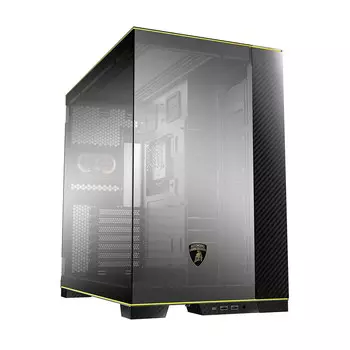 Корпус Lian Li O11D EVO RGB Automobili Lamborghini Edition, Full Tower, чёрный