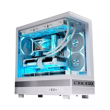 Корпус SAMA Jinghong Display version, Mid Tower, белый