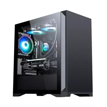 Корпус SAMA Yanzhishen mini E-sports, Mini Tower, черный