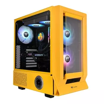 Корпус Thermaltake Ceres 350 MX, Mid Tower, желтый