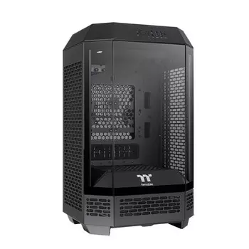 Корпус Thermaltake The Tower 250, Mini Tower, черный