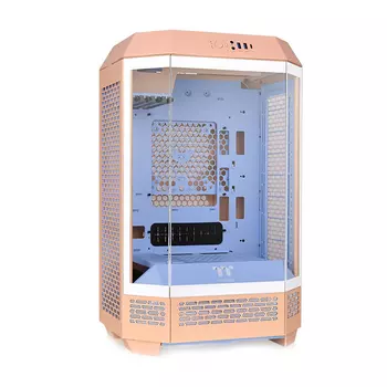 Корпус Thermaltake The Tower 300, Mini Tower, персиковый/голубой