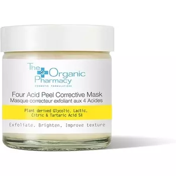 Корректирующая маска-пилинг «Четыре кислоты», 60 мл, The Organic Pharmacy