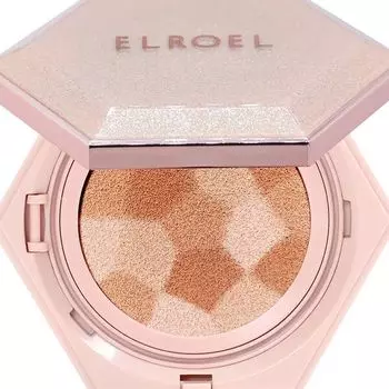 Корректирующая тональная основа-кушон 23 натуральный бежевый, 12,5 г Elroel Blending compact cushion, цвет 23 natural beige