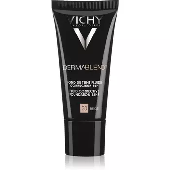 Корректирующая тональная основа Vichy Dermablend с УФ-фильтром оттенок 30 Beige 30 мл Inna Marka