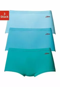 Корректирующее белье 3 PACK s.Oliver, бирюзовый