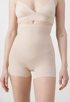 Корректирующее белье EVERYDAY SEAMLESS SHAPING HIGH WAISTED SHORTY Spanx, песочный