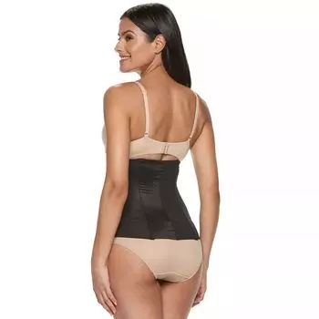 Корректирующее белье Naomi & Nicole Women's Inside Magic с поясом на молнии 7956 Naomi & Nicole, черный
