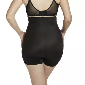 Корректирующее белье Naomi & Nicole Женские шорты Inside Magic с высокой талией для мальчиков 7928 Naomi & Nicole, черный