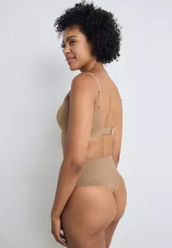 Корректирующее белье SMOOTH COMFORT HIGH WAIST THONG Chantelle, светло-коричневый