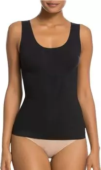 Корректирующее белье SPANX для женщин Тонкая майка, цвет Very Black