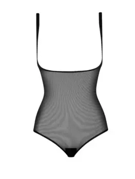 Корректирующее боди Bye Bra Forming Tulle WYOB Bodysuit, черный