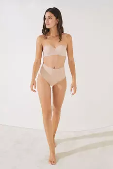 Корректирующие стринги телесного цвета Women'secret, светло-бежевый