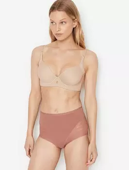 Корректирующие трусы Leonisa Undetectable, коричневый