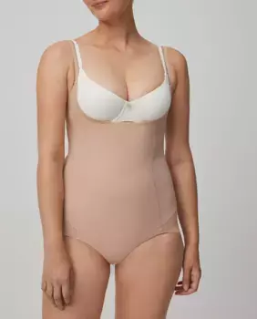 Корректирующий корсет с юбкой из тюля Ysabel Mora, цвет Nude