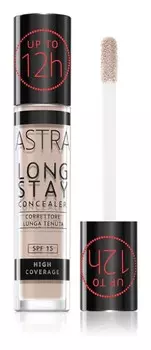 Корректор SPF 15 Astra Make-up Long Stay, оттенок 01W Butter 4,5 мл