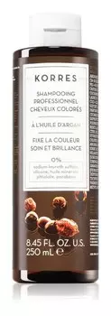 Korres Argan Oil очищающий шампунь для окрашенных волос 250мл Inna Marka
