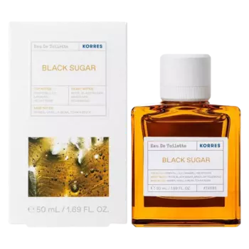 Korres Black Sugar туалетная вода для женщин, 50 мл