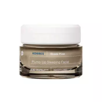Korres Укрепляющая крем-маска для лица Black Pine Plump-Up Sleeping Facial на ночь 40мл