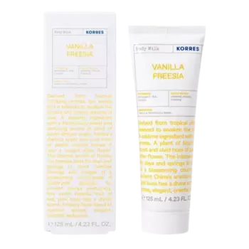 Korres Vanilla Freesia парфюмированное молочко для тела, 125 мл