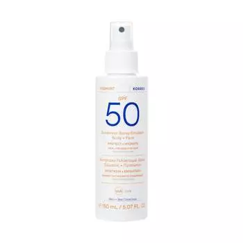Korres Yoghurt Защитная эмульсия-спрей для тела и лица SPF50 150 мл