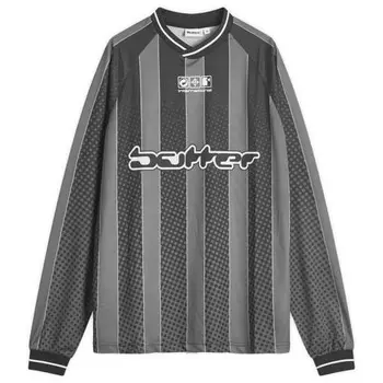 Коррозионная футболка с длинным рукавом Butter Goods, черный