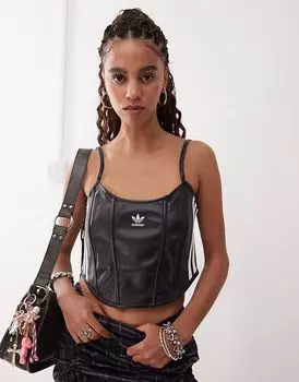 Корсет Adidas Originals Firebird черного цвета