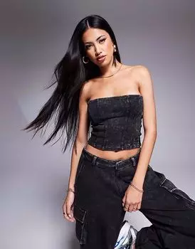 Корсет Adidas Originals Street черного цвета