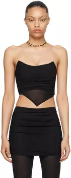 Корсет Черный Мак Miaou