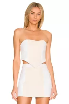 Корсет EB Denim x REVOLVE Bone, белый