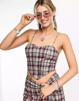 Корсет Heartbreak в клетку