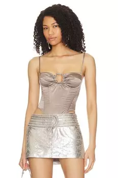 Корсет Miaou Deia, серебряный
