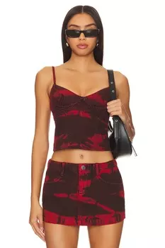 Корсет Miaou Kiko, красный