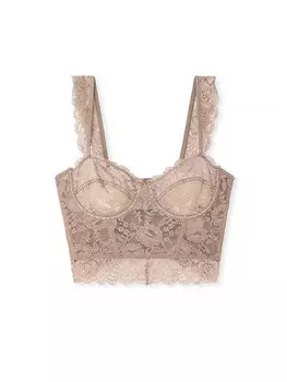 Корсет NA-KD Corsage, бежевый