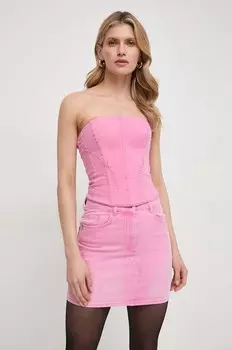 Корсет Patrizia Pepe, розовый