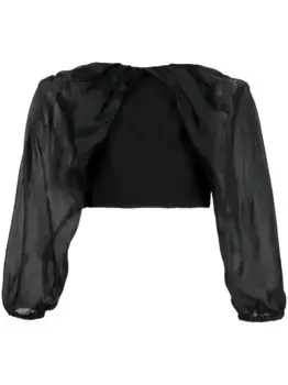 Корсет с открытыми плечами Maticevski, черный