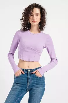 Корсет типа Jenny короткая блузка Only, фиолетовый
