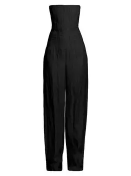 Корсет все в одном комбинезоне Stella McCartney, черный