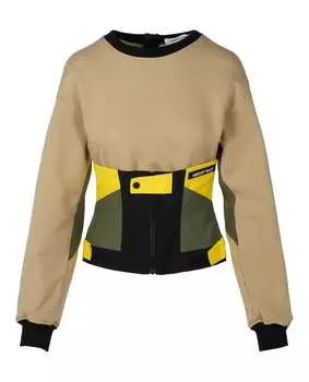 Корсетная толстовка AMBUSH, черный