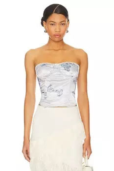 Корсетный топ марни Superdown, синий